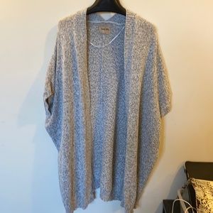 Long cardigan 87% cotton